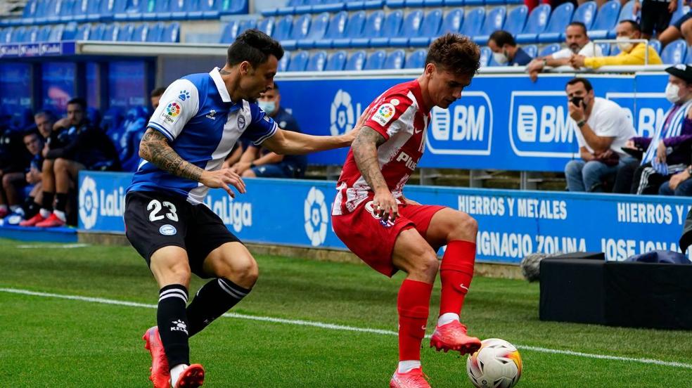 Las mejores fotos del Alavés - Atlético de Madrid