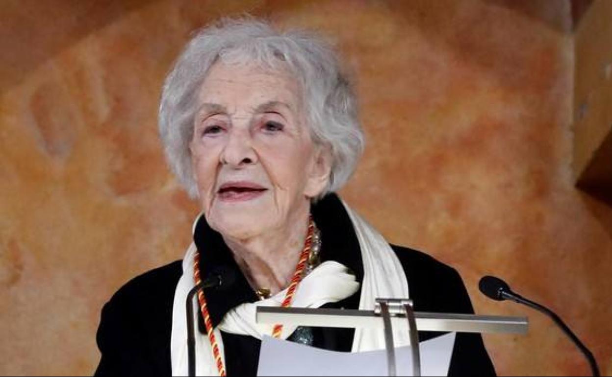 Ida Vitale, premio Cervantes 2019. 