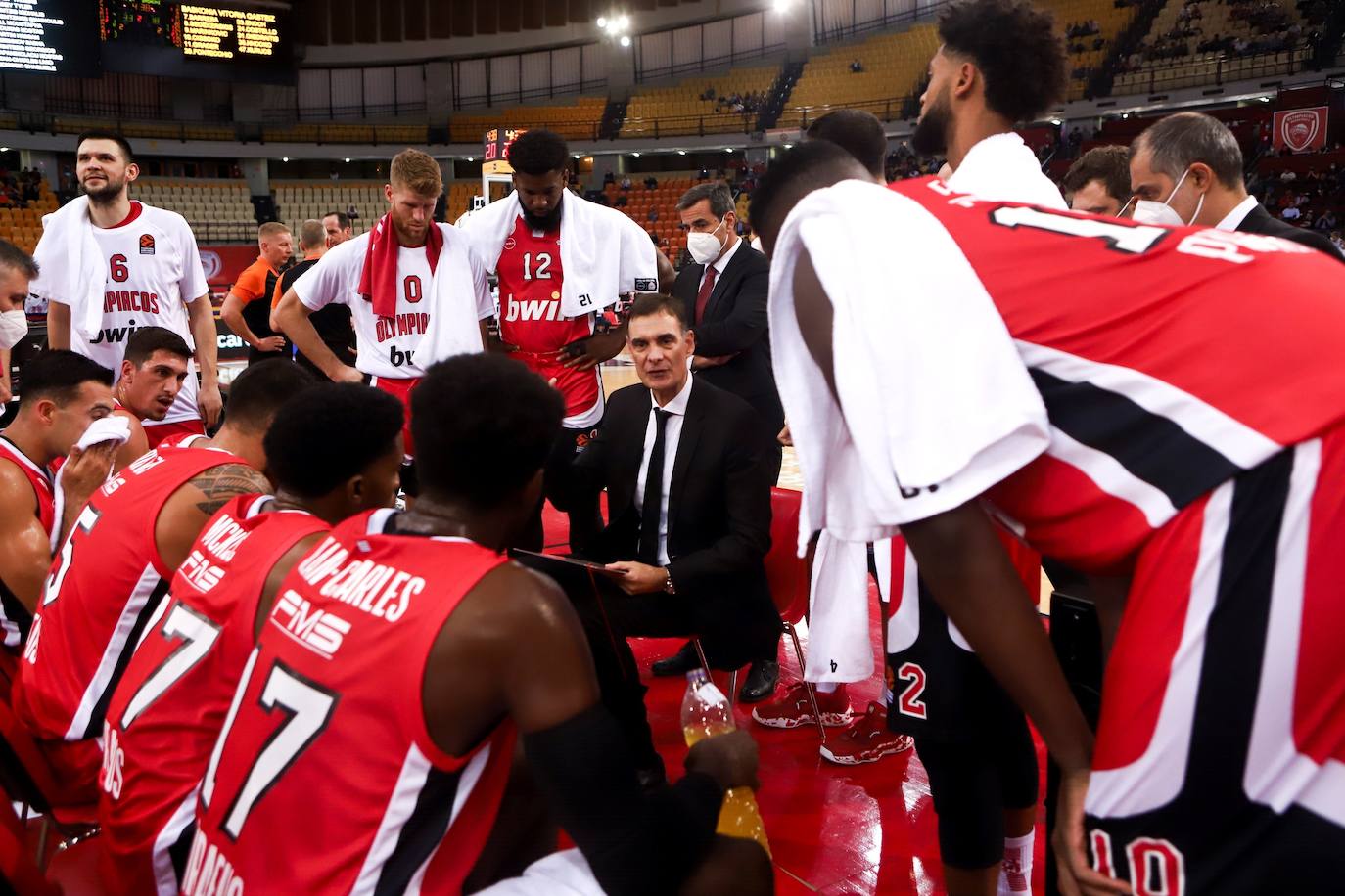 Fotos: Las mejores imágenes del Olympiacos - Baskonia