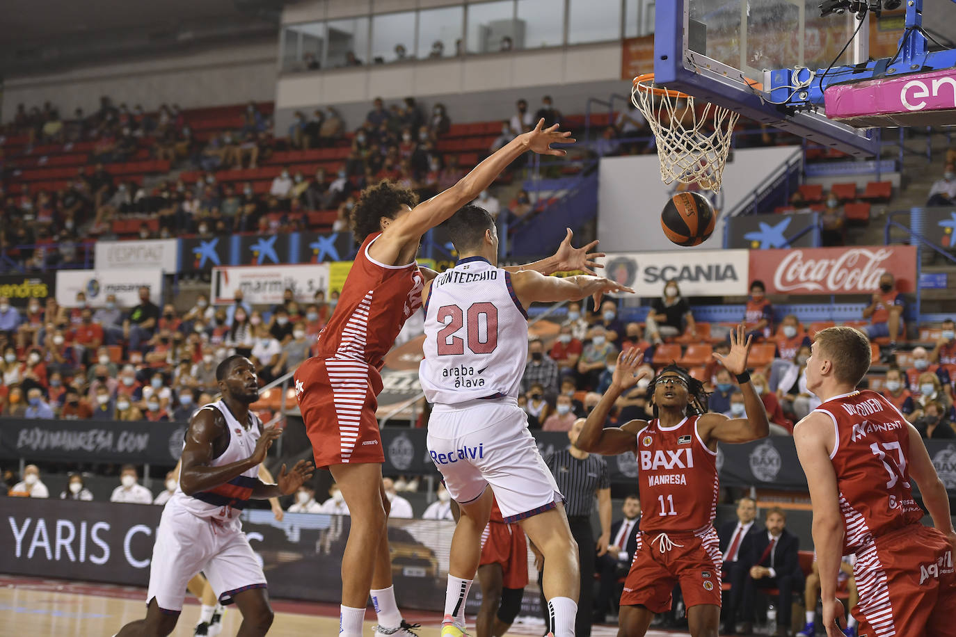 Fotos: Las mejores fotos del Manresa - Baskonia