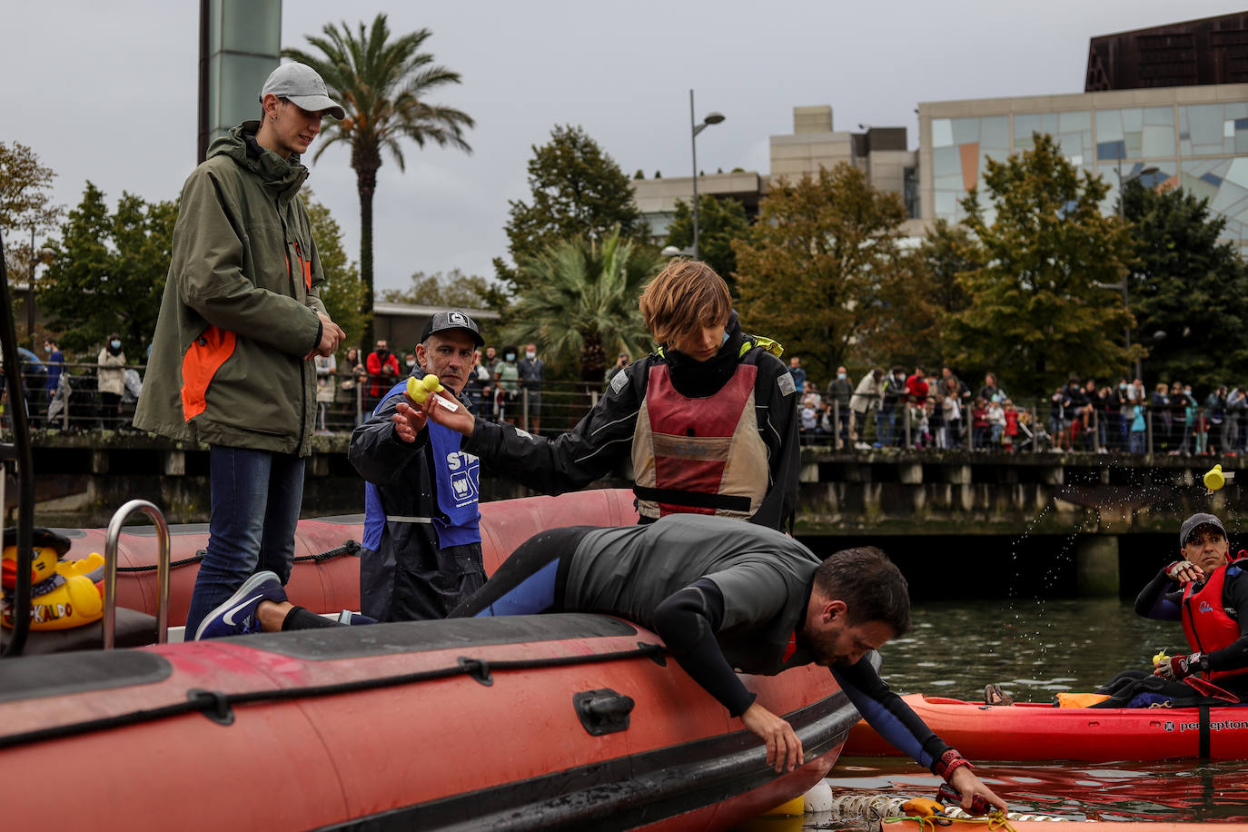 Fotos: Así ha sido la Estropatada que ha tomado la ría de Bilbao