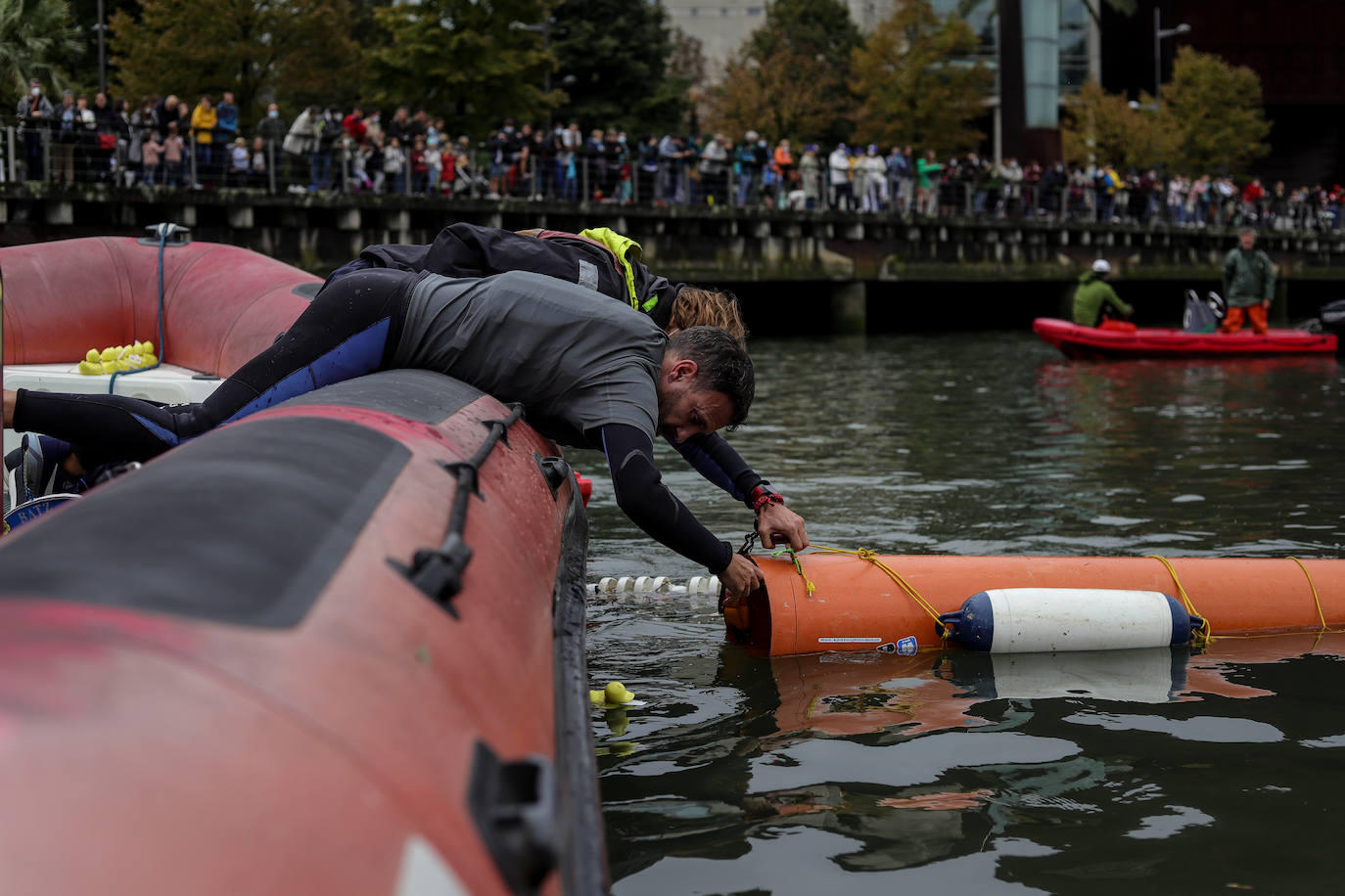 Fotos: Así ha sido la Estropatada que ha tomado la ría de Bilbao