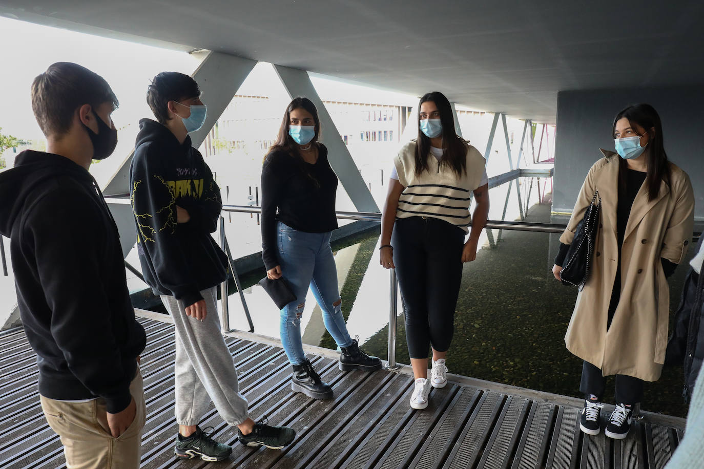 Fotos: Vuelta a la presencialidad en las universidades vascas