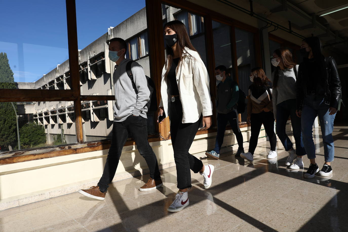 Fotos: Vuelta a la presencialidad en las universidades vascas
