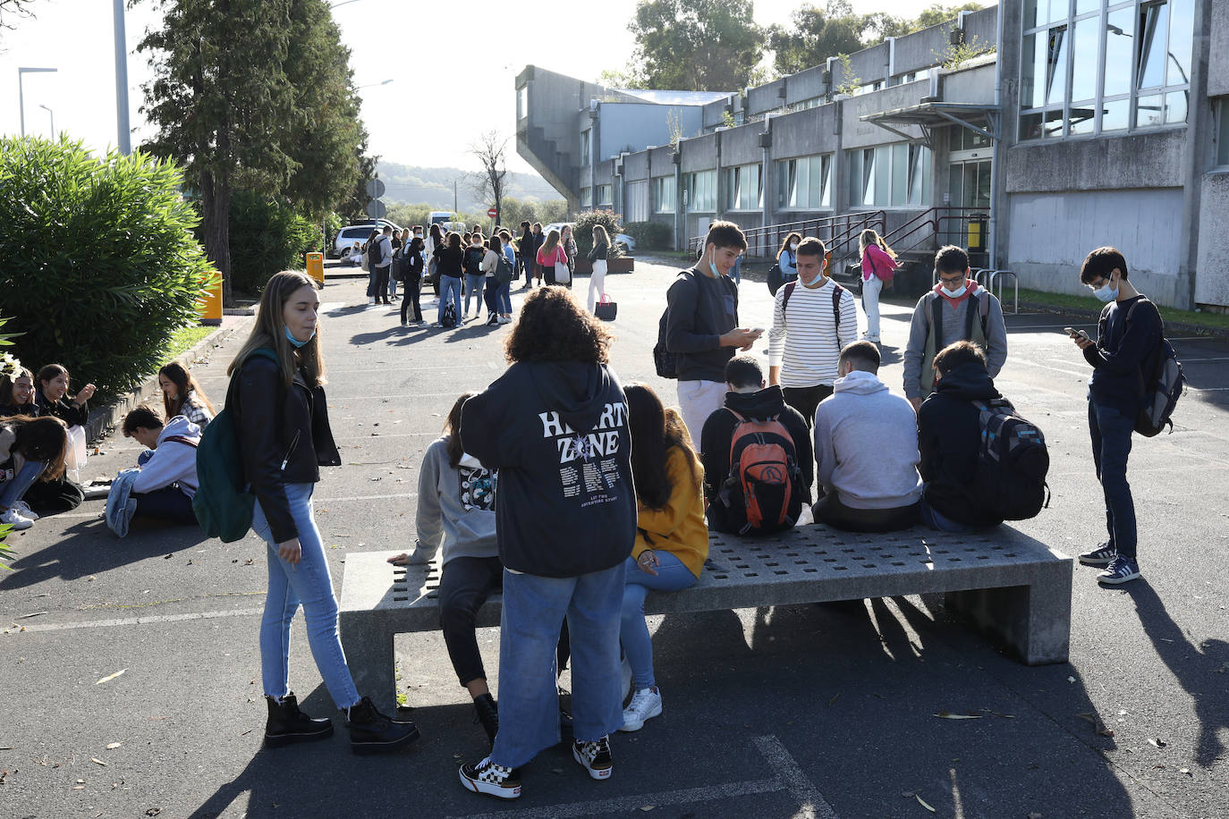 Fotos: Vuelta a la presencialidad en las universidades vascas