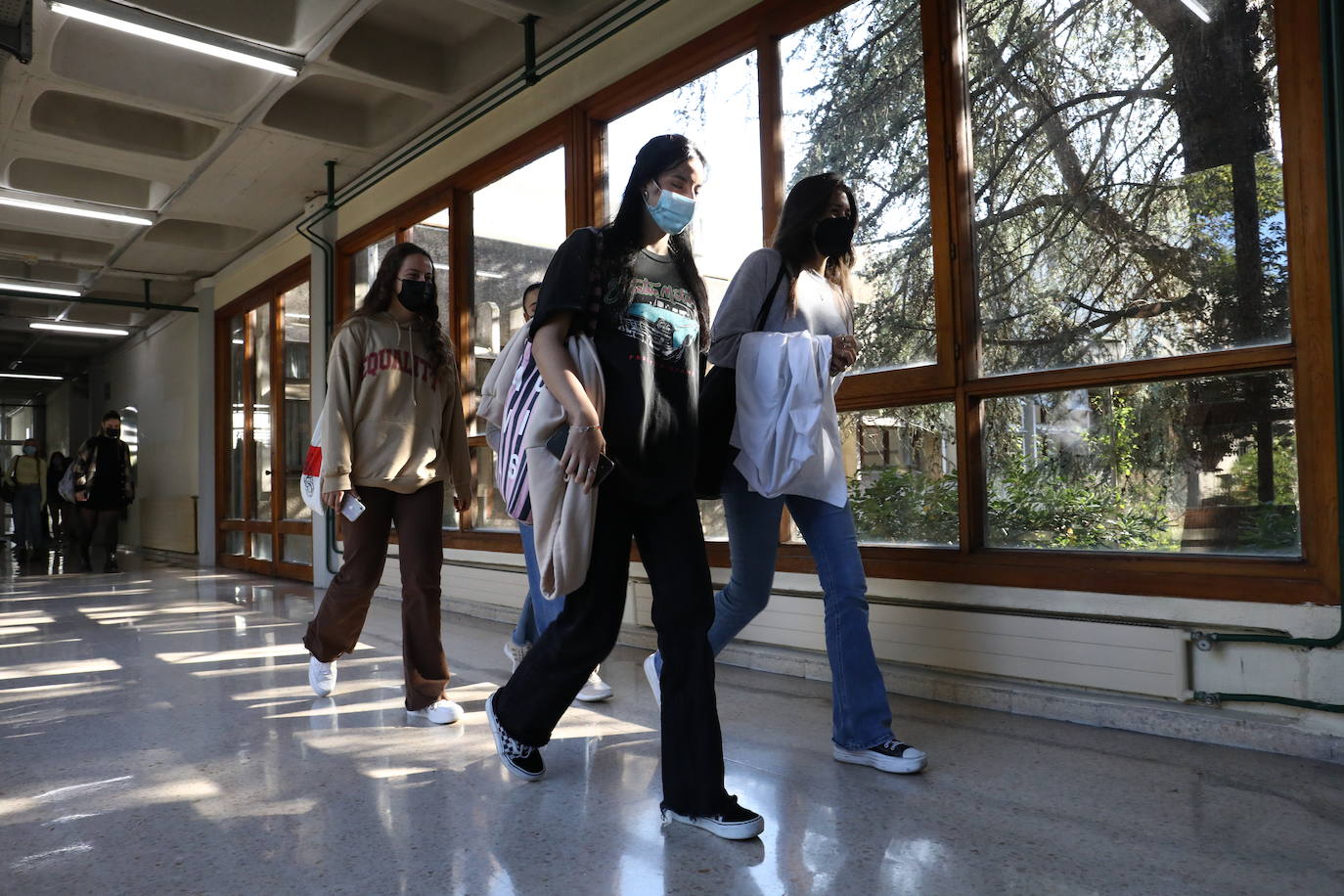 Fotos: Vuelta a la presencialidad en las universidades vascas