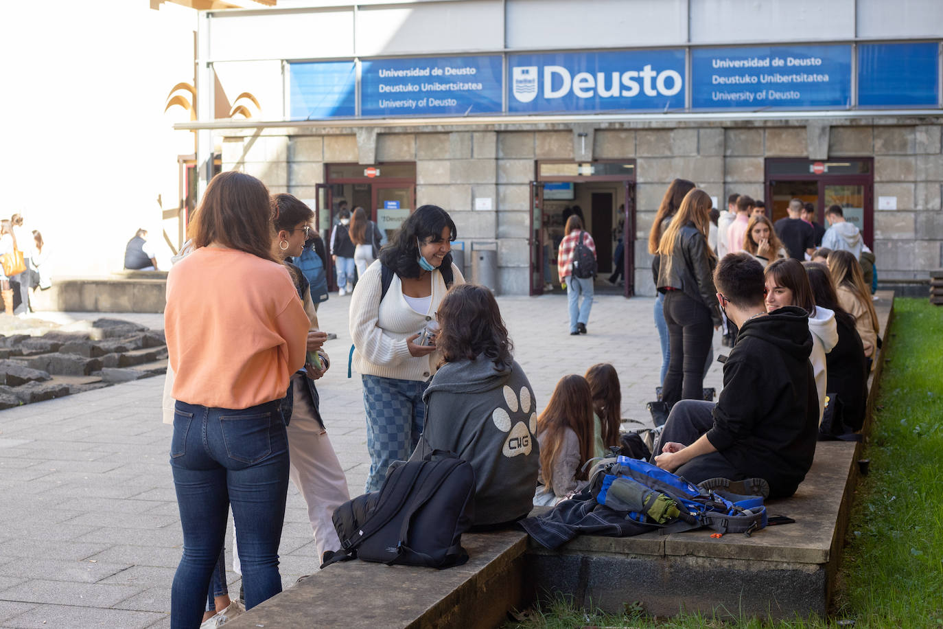 Fotos: Vuelta a la presencialidad en las universidades vascas
