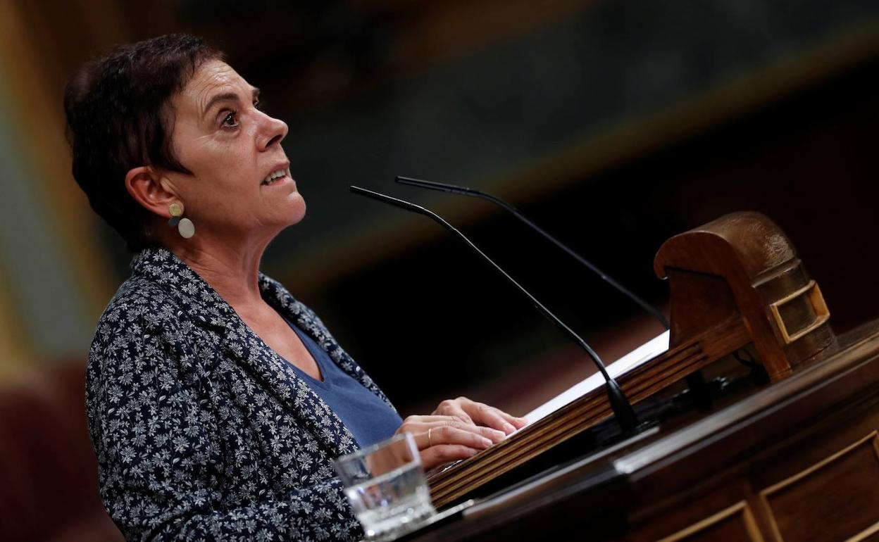 La diputada de EH Bildu Mertxe Aizpurua.