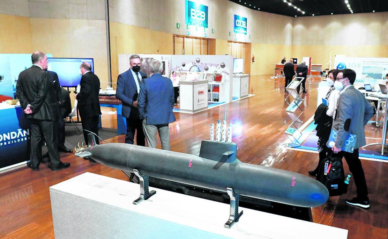 El BEC de Barakaldo es estos días el punto de encuentro del sector naval español. 