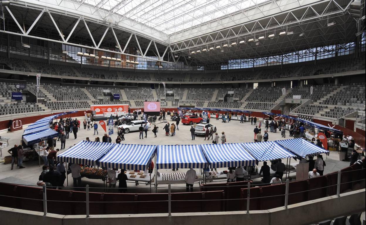 La «barra de pintxos más grande del mundo» volverá al Iradier Arena el 17 de octubre. 