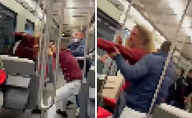 Suceso en el metro de Bilbao: Brutal paliza a un joven en el metro en Neguri