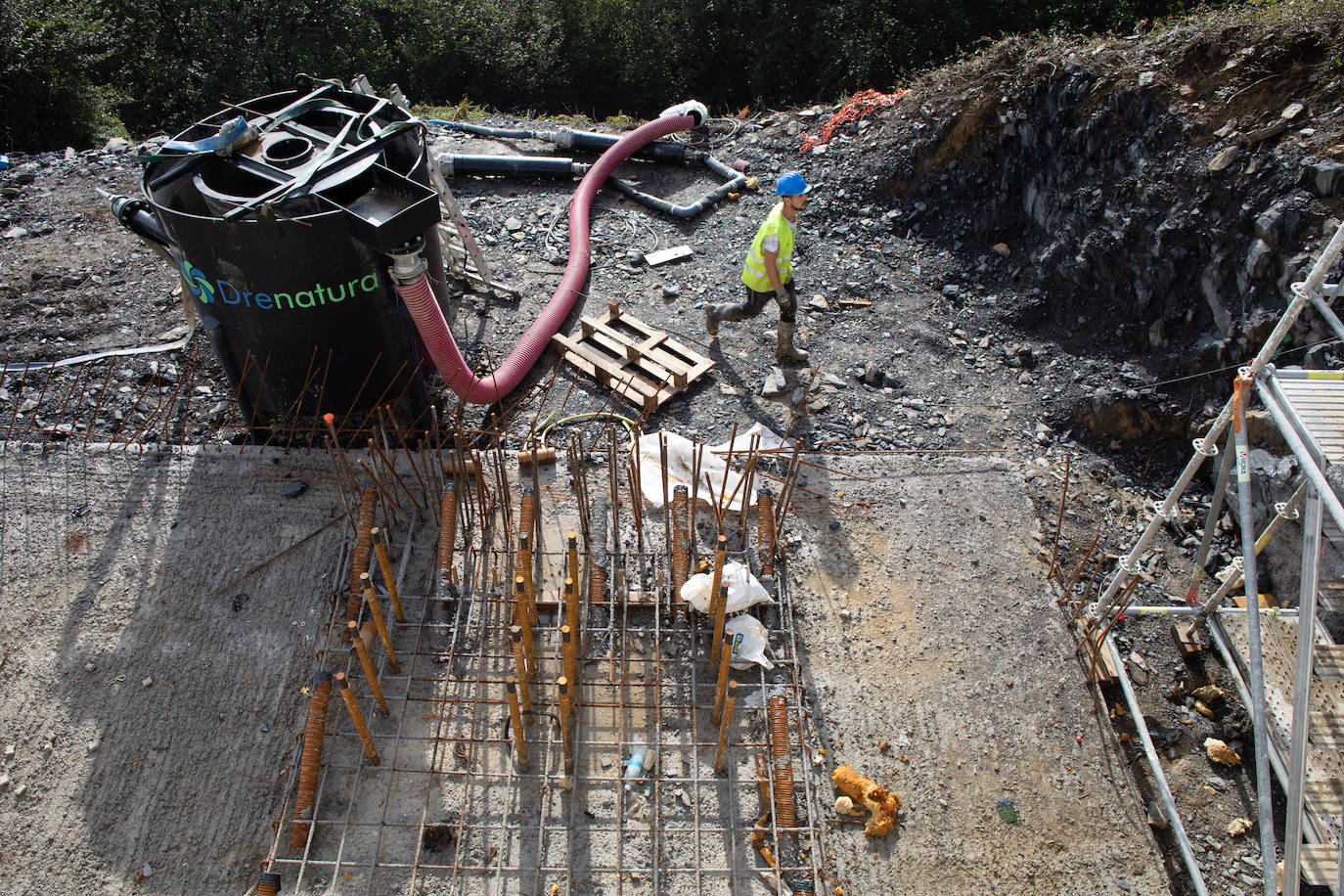 Fotos: Así son los trabajos en las profundidades de la Supersur