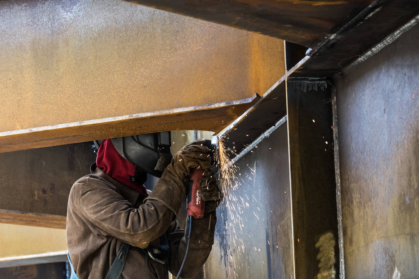 Fotos: Así son los trabajos en las profundidades de la Supersur