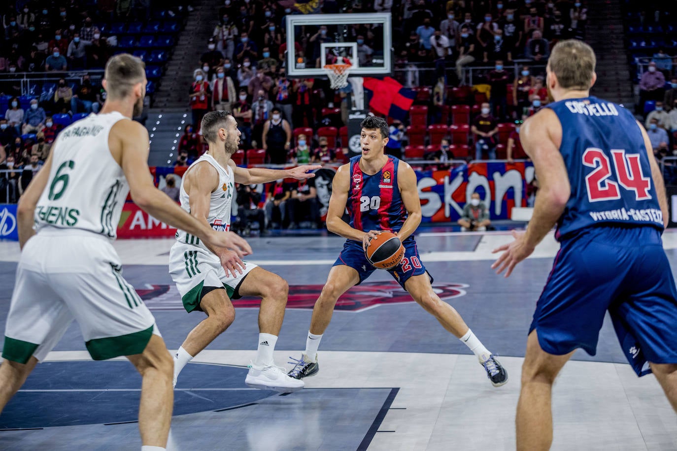 Fotos: Las mejores imágenes del Baskonia - Panathinaikos