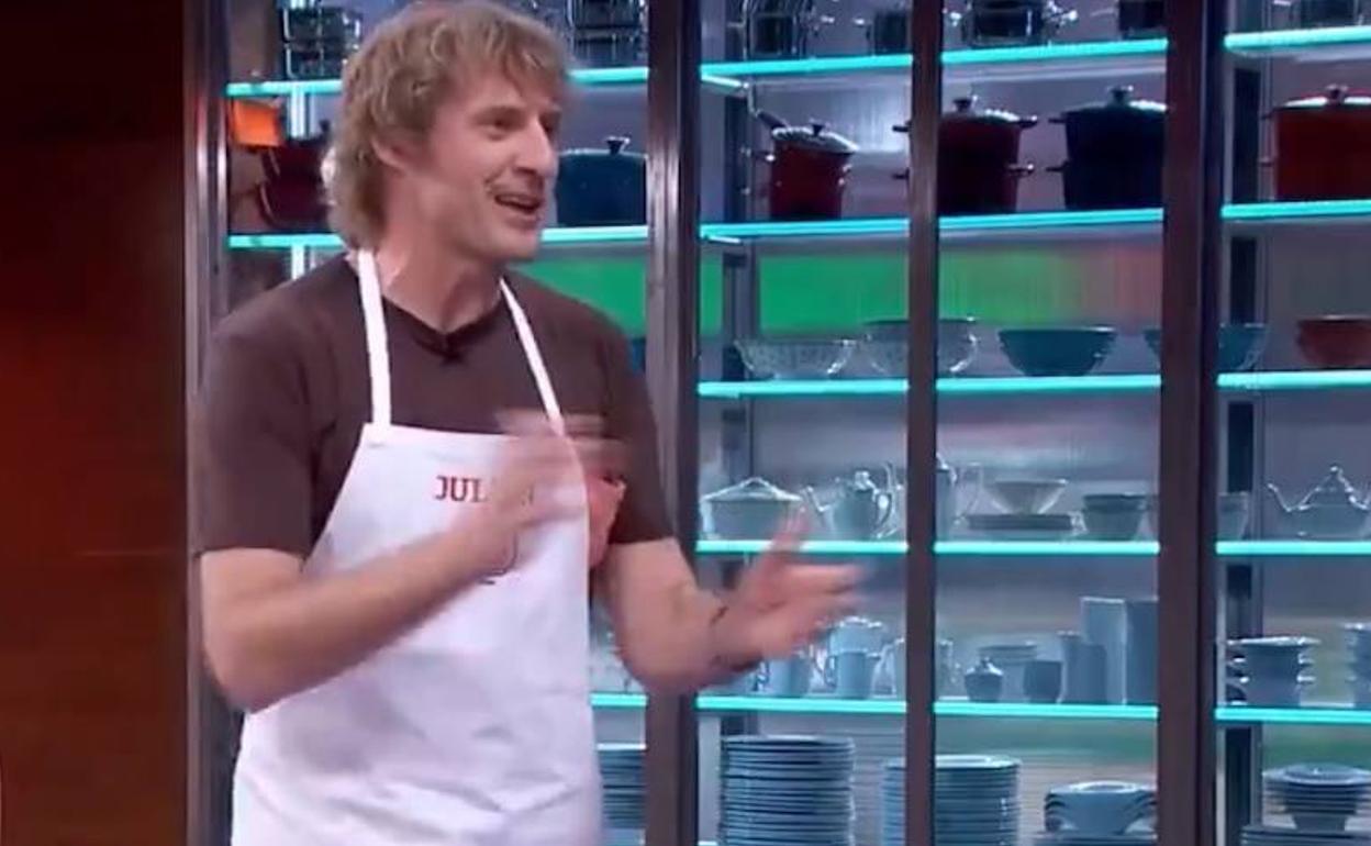 La emotiva despedida de Julian Iantzi, quinto expulsado de 'Masterchef Celebrity'