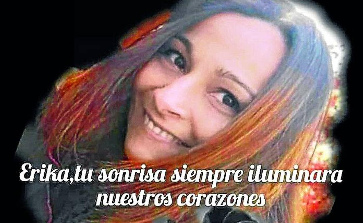 Un recordatorio a Erika de sus compañeros de Mercedes.