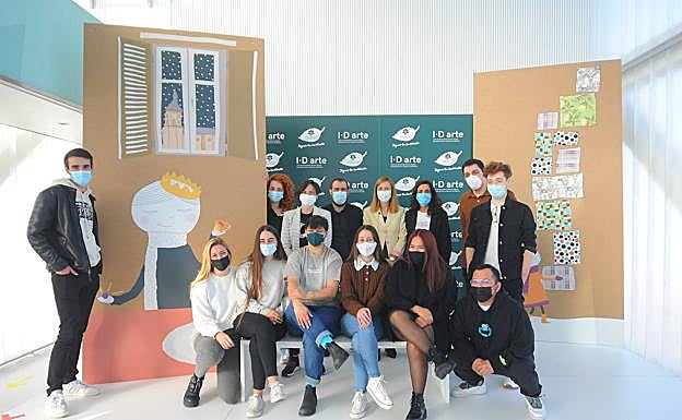 Parte de los alumnos que han participado en el proyecto. 