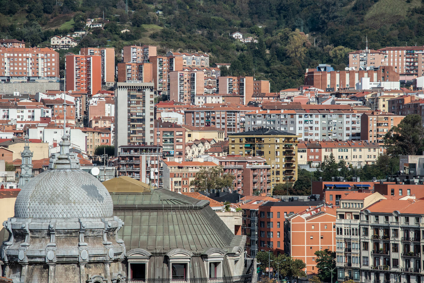 Vistas desde el rascacielos de Bailén.