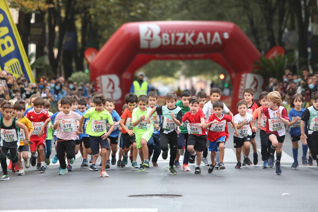 Fotos: La fiesta del atletismo vuelve a la Gran Vía bibaína