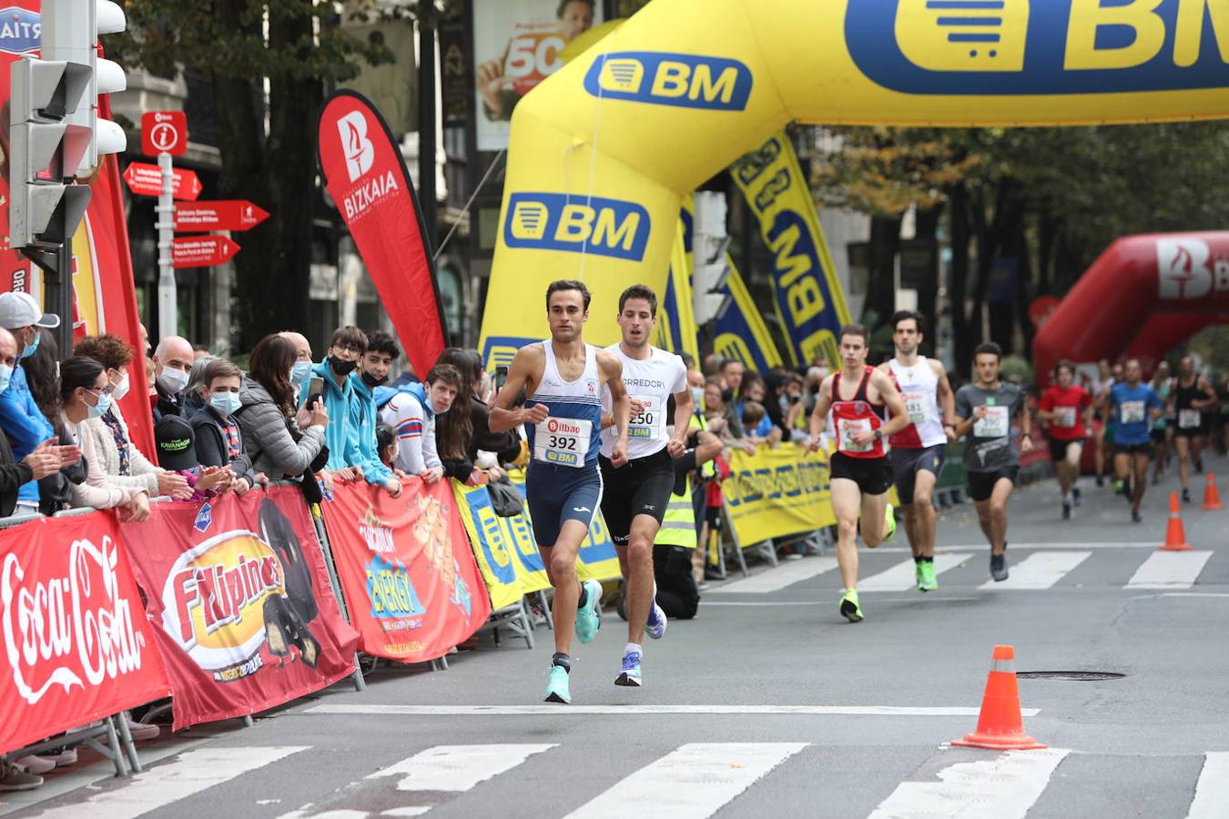 Fotos: La fiesta del atletismo vuelve a la Gran Vía bibaína