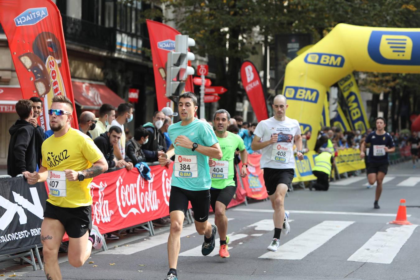 Fotos: La fiesta del atletismo vuelve a la Gran Vía bibaína