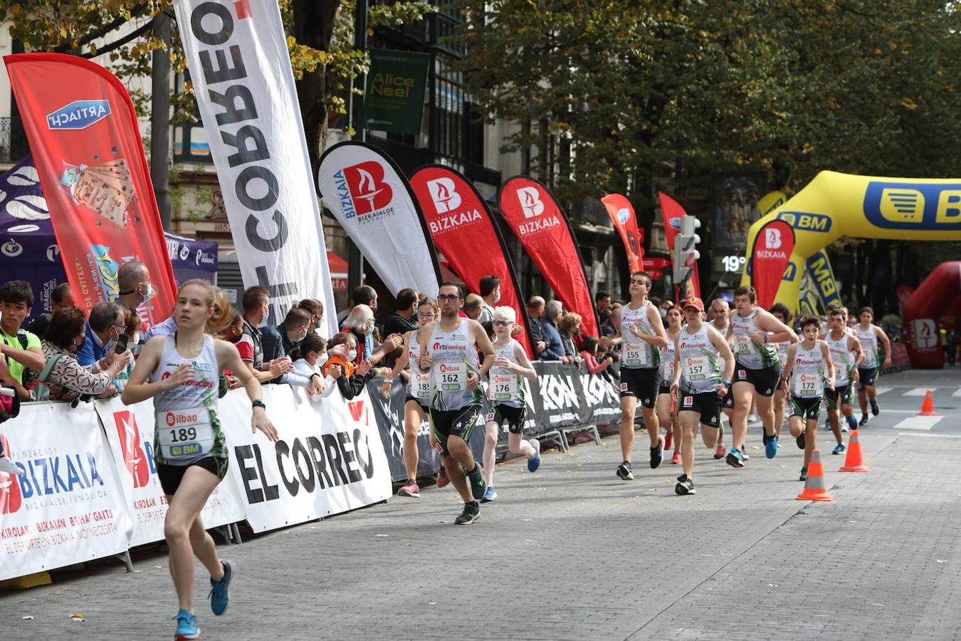 Fotos: La fiesta del atletismo vuelve a la Gran Vía bibaína