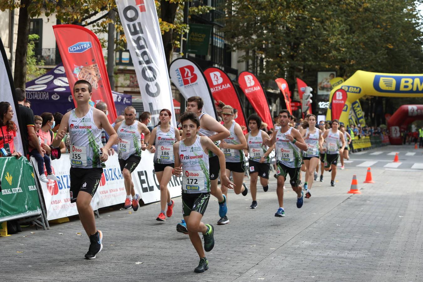 Fotos: La fiesta del atletismo vuelve a la Gran Vía bibaína