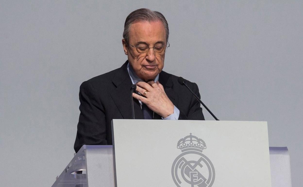 Florentino Pérez, principal impulsor de la Superliga. 