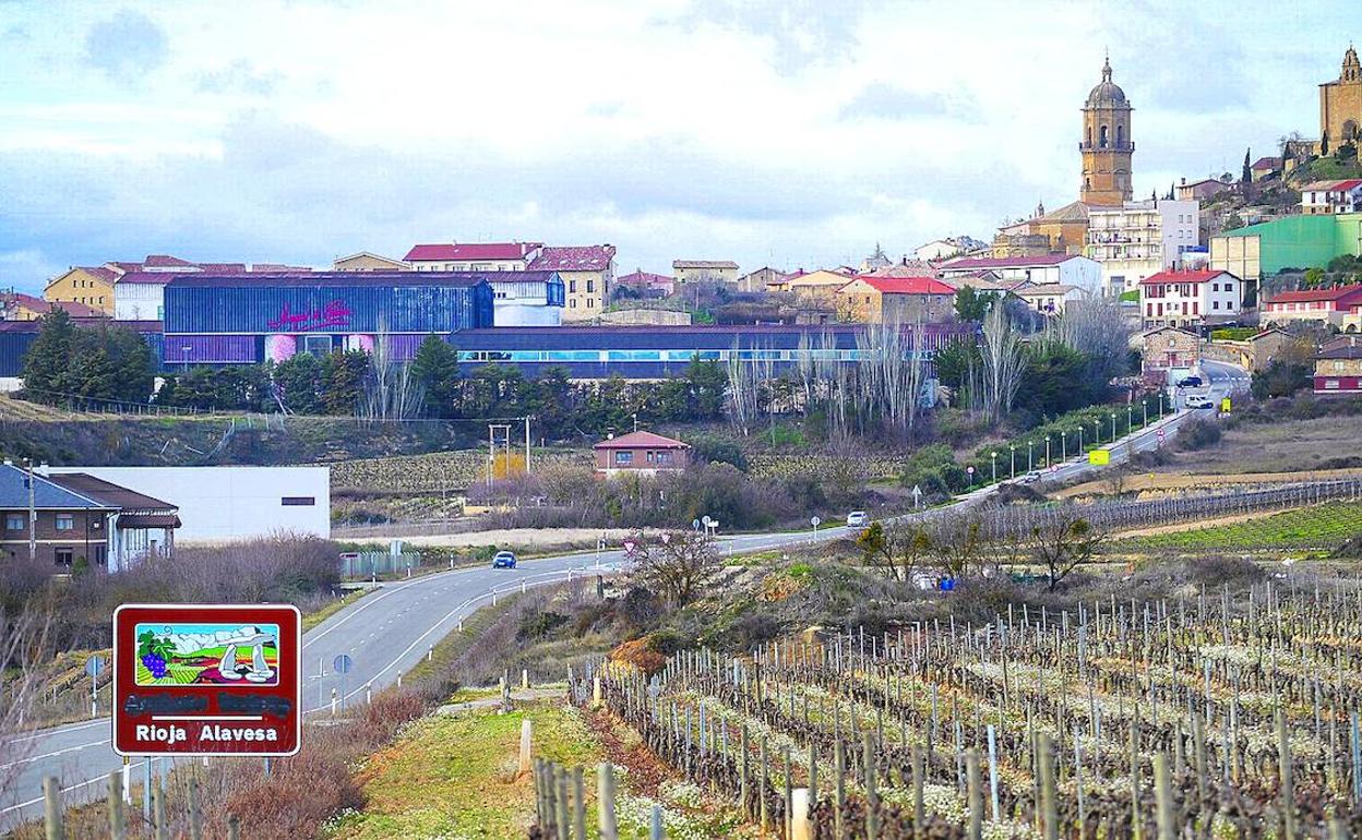 La línea de alta tensión entrará en Álava por Labastida, donde se colocarán 20 postes cerca de zonas de viñedo.