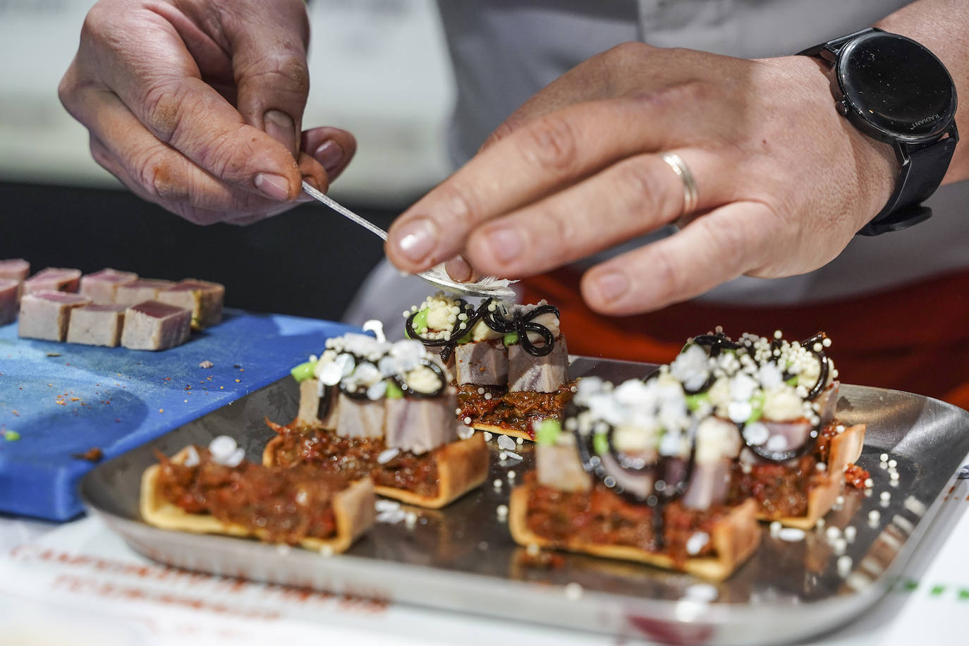 Fotos: El mejor pintxo de Euskadi y Navarra se saborea en Vitoria