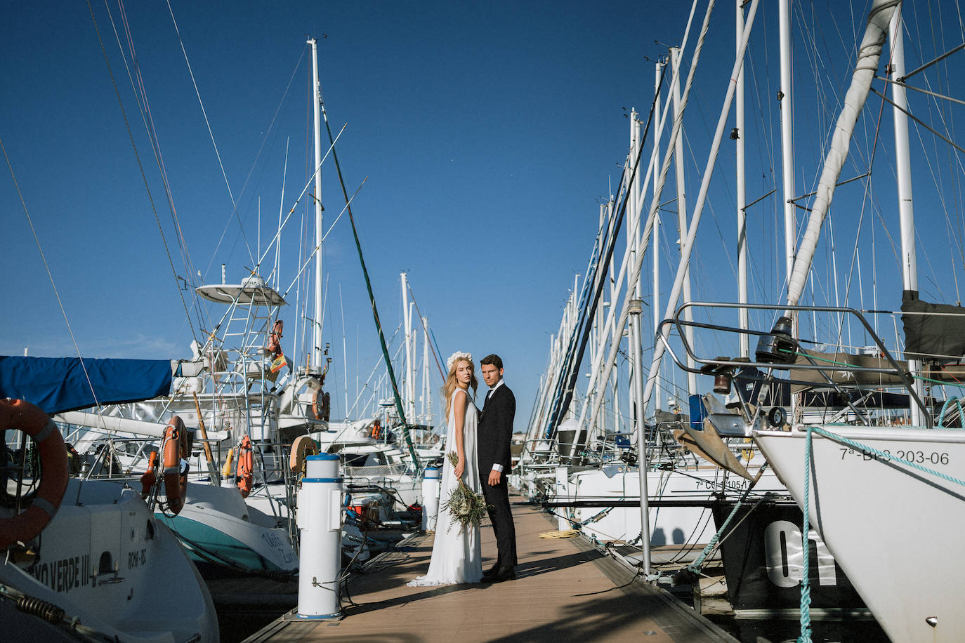 Fotos: La mágica &#039;boda&#039; de June y David junto al mar en Getxo
