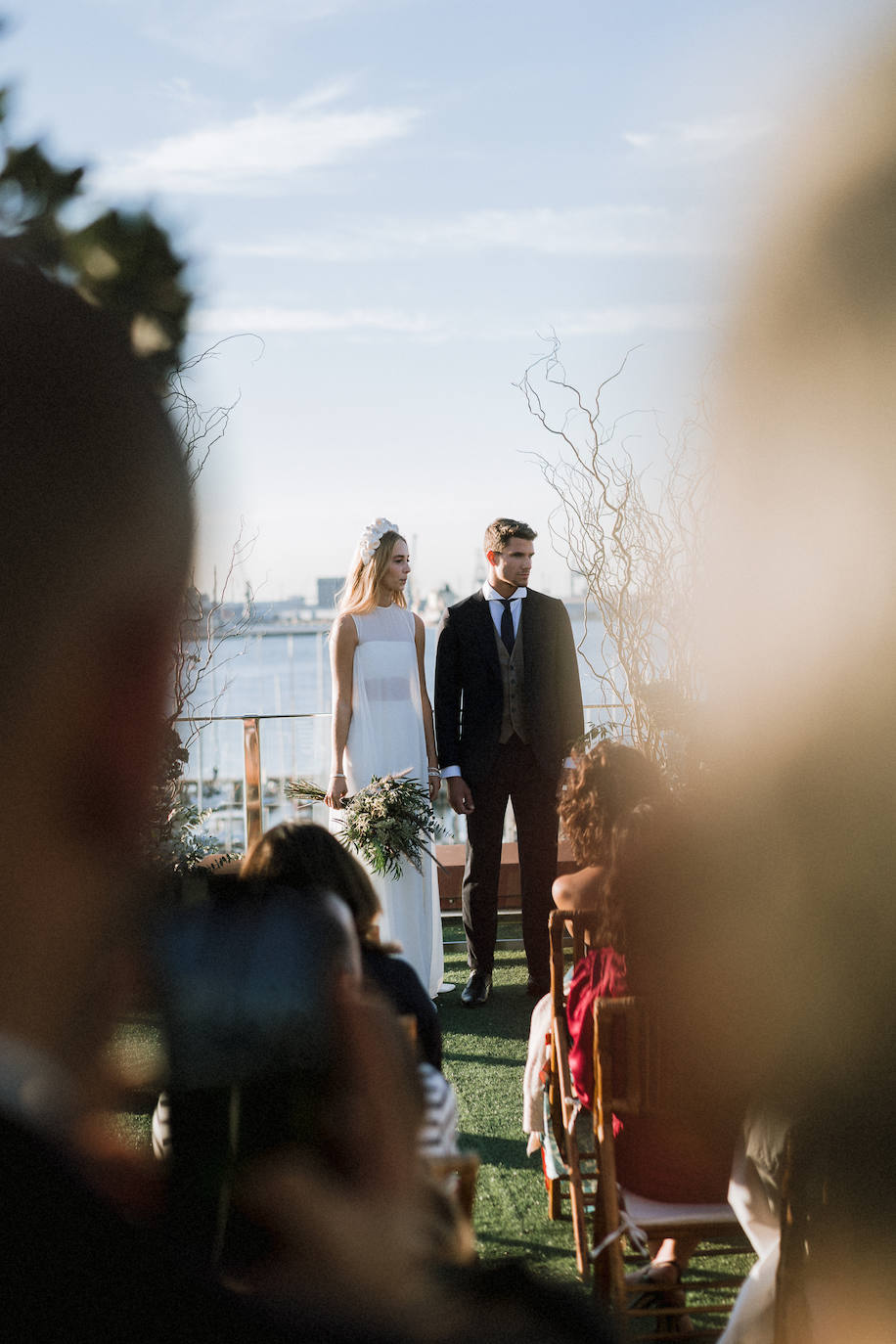 Fotos: La mágica &#039;boda&#039; de June y David junto al mar en Getxo