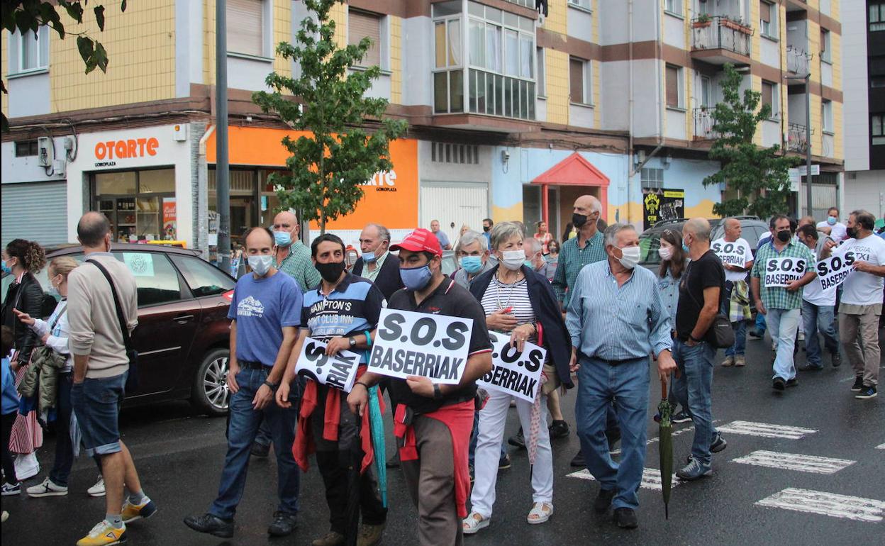 La plataforma ha organizado varias protestas contra el cierre.