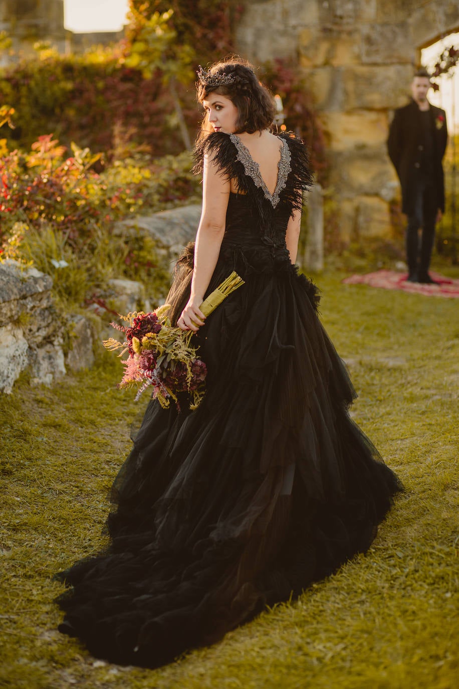 Fotos: La &#039;boda&#039; en Halloween de Emma y Gorka en La Galea: cuando los novios dan mucho miedo