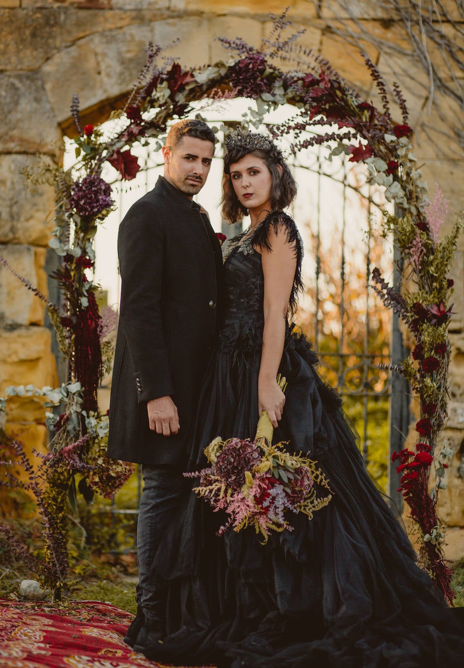 Fotos: La &#039;boda&#039; en Halloween de Emma y Gorka en La Galea: cuando los novios dan mucho miedo