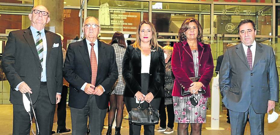 Luis Crovetto, Miguel Ángel Fernandino, Inés Gallego, María Luisa Molina y Juan Carlos Matellanes. 