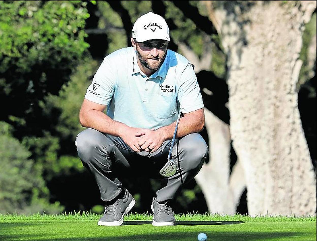 Jon Rahm, en el campo de Valderrama. 
