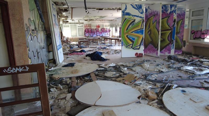 Fotos: Dentro del Miramar, el restaurante fantasma de Artxanda