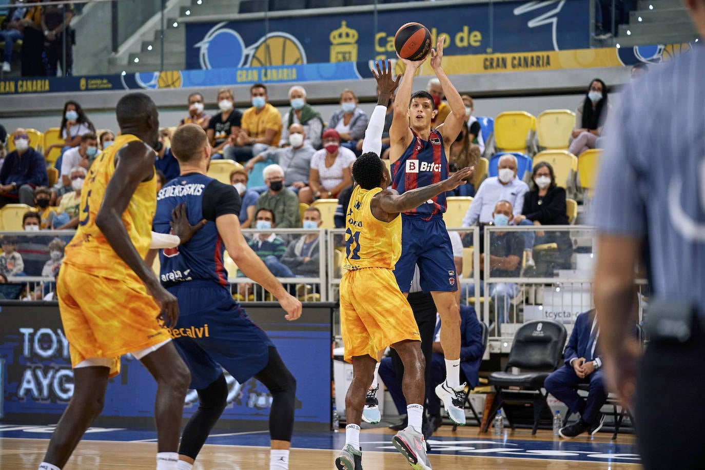 Fotos: Las mejores imágenes del Gran Canaria - Baskonia