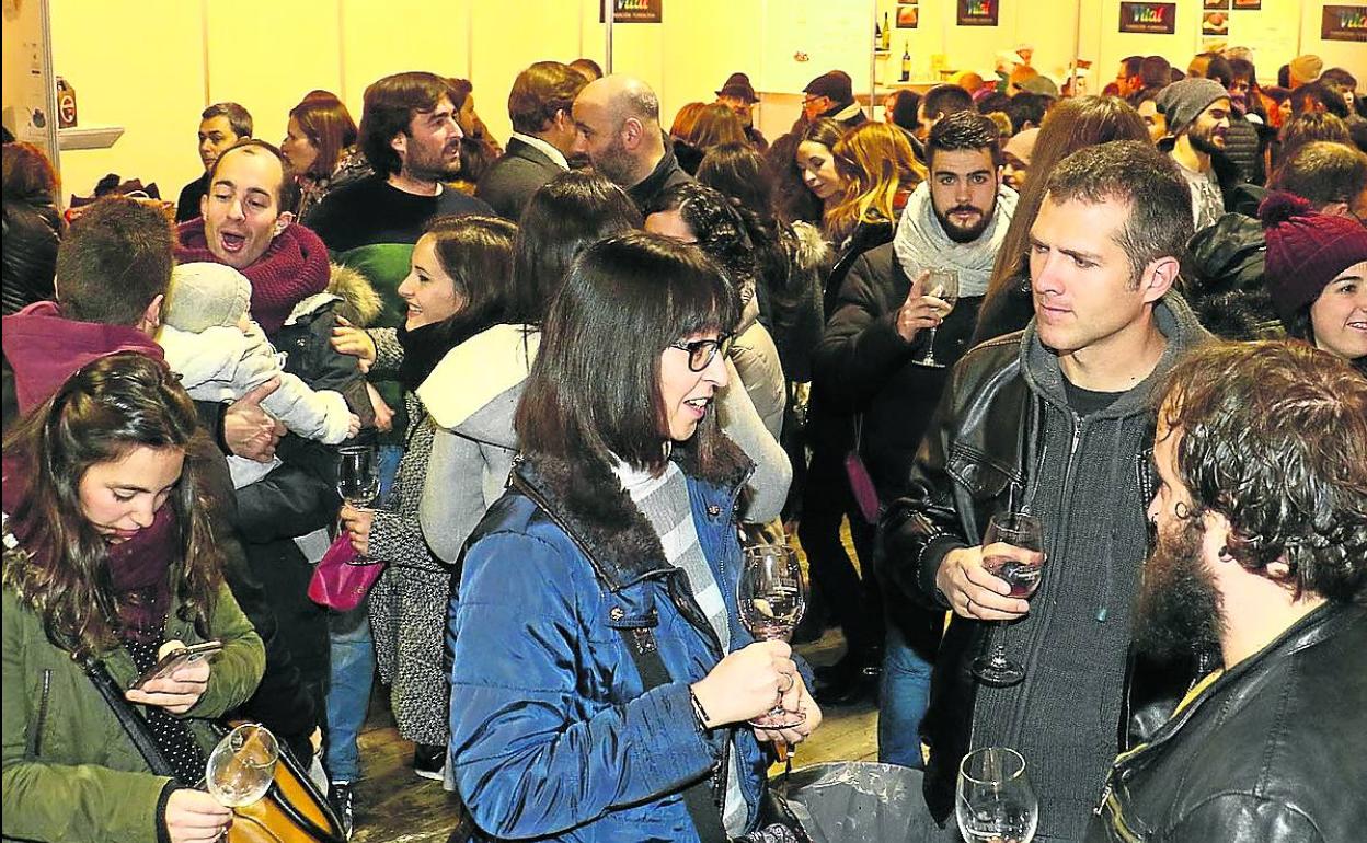 Participantes en una edición de Ardoaraba previa a la llegada del covid. 