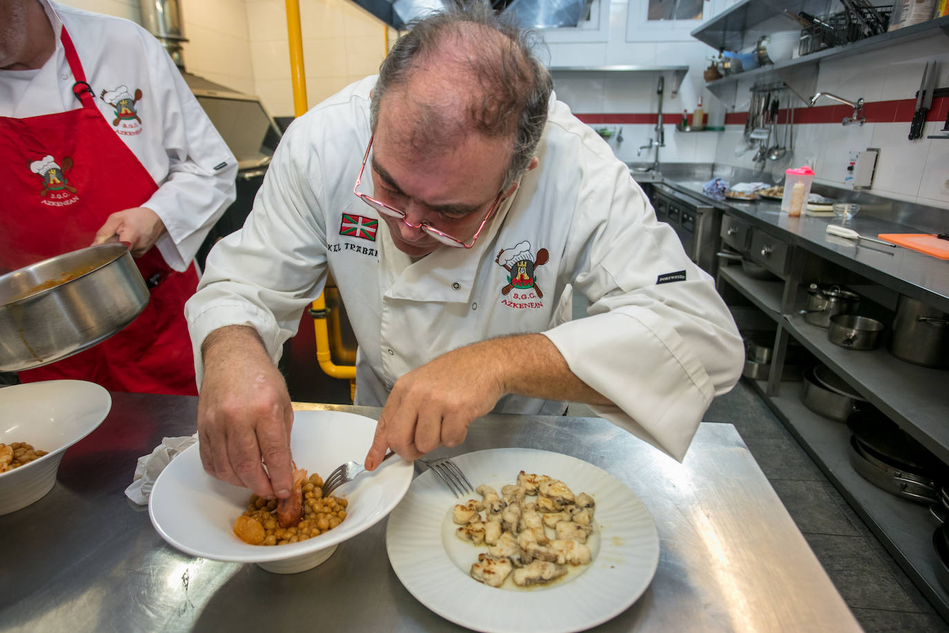 Fotos: El falso mito del remojo en Azkenean en Azkenean
