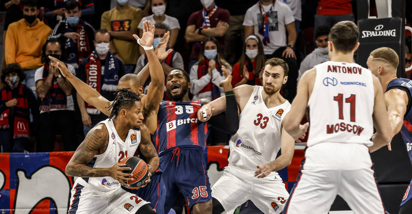 Fotos: Las mejores imágenes del Baskonia - CSKA Moscú