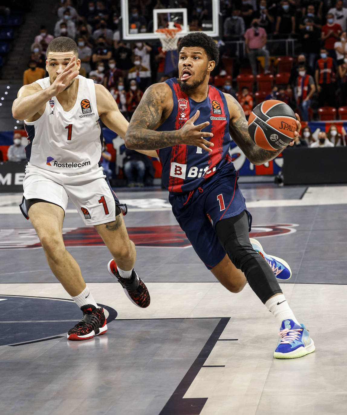 Fotos: Las mejores imágenes del Baskonia - CSKA Moscú