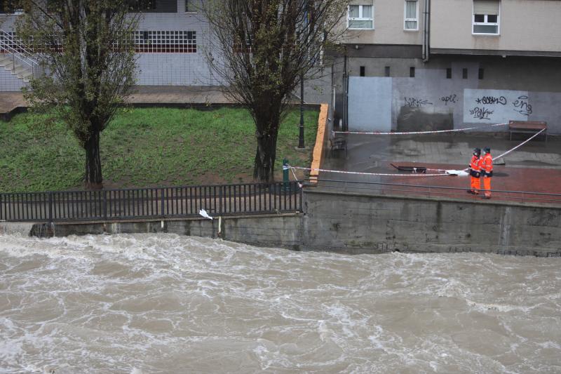 Fotos: Las inundaciones en Basauri, en imágenes