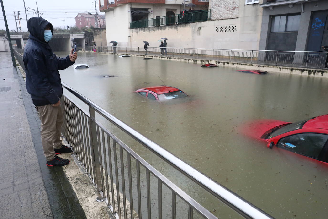 Fotos: Las inundaciones en Zorroza, en imágenes