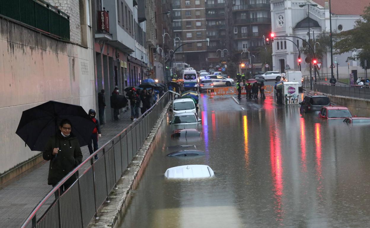 Tiempo en Euskadi: Mensaje tranquilizador de Euskalmet: «Lo peor ya ha pasado y las lluvias serán residuales desde esta tarde»