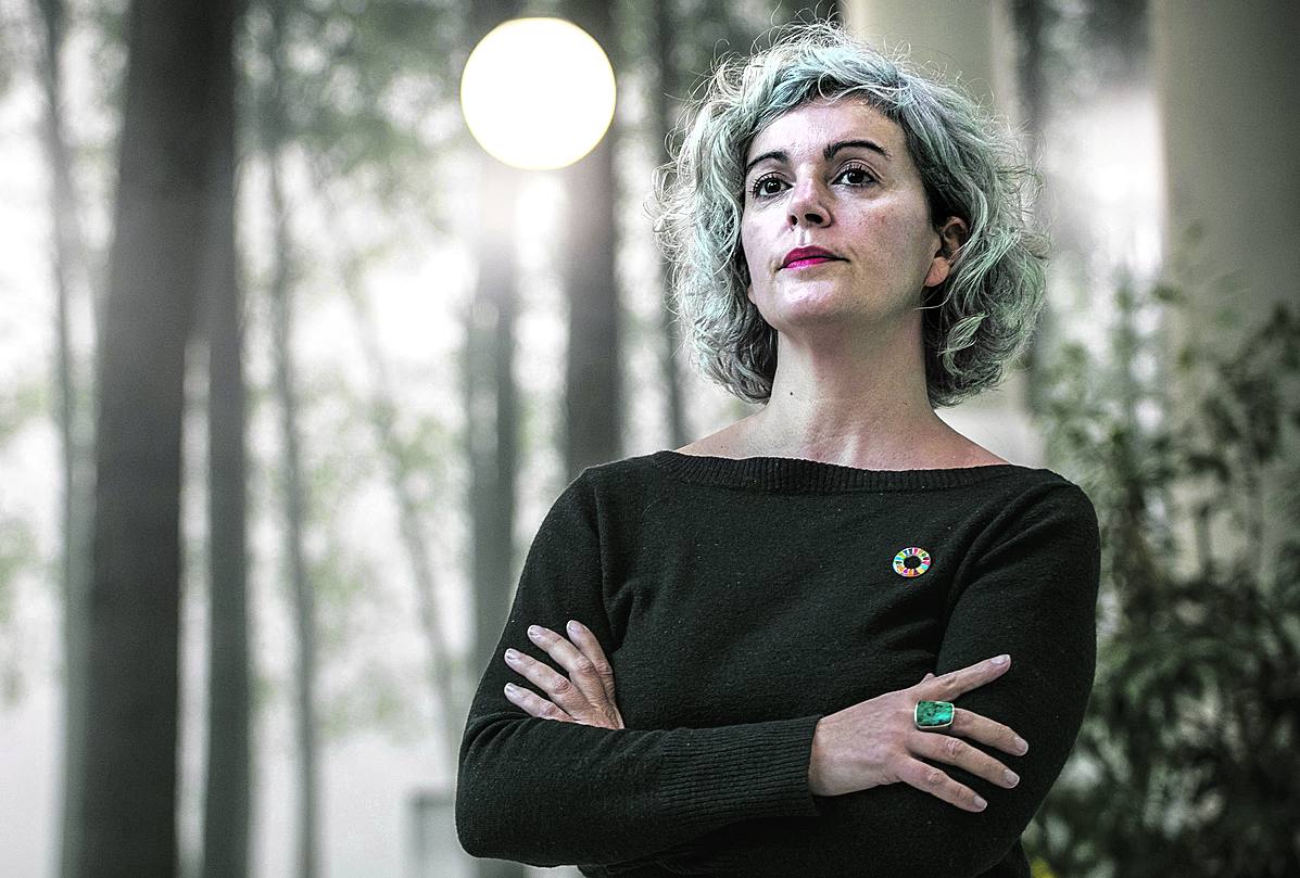 Carmen Sánchez-Miranda inauguró ayer en Vitoria el foro EuskalHiria.