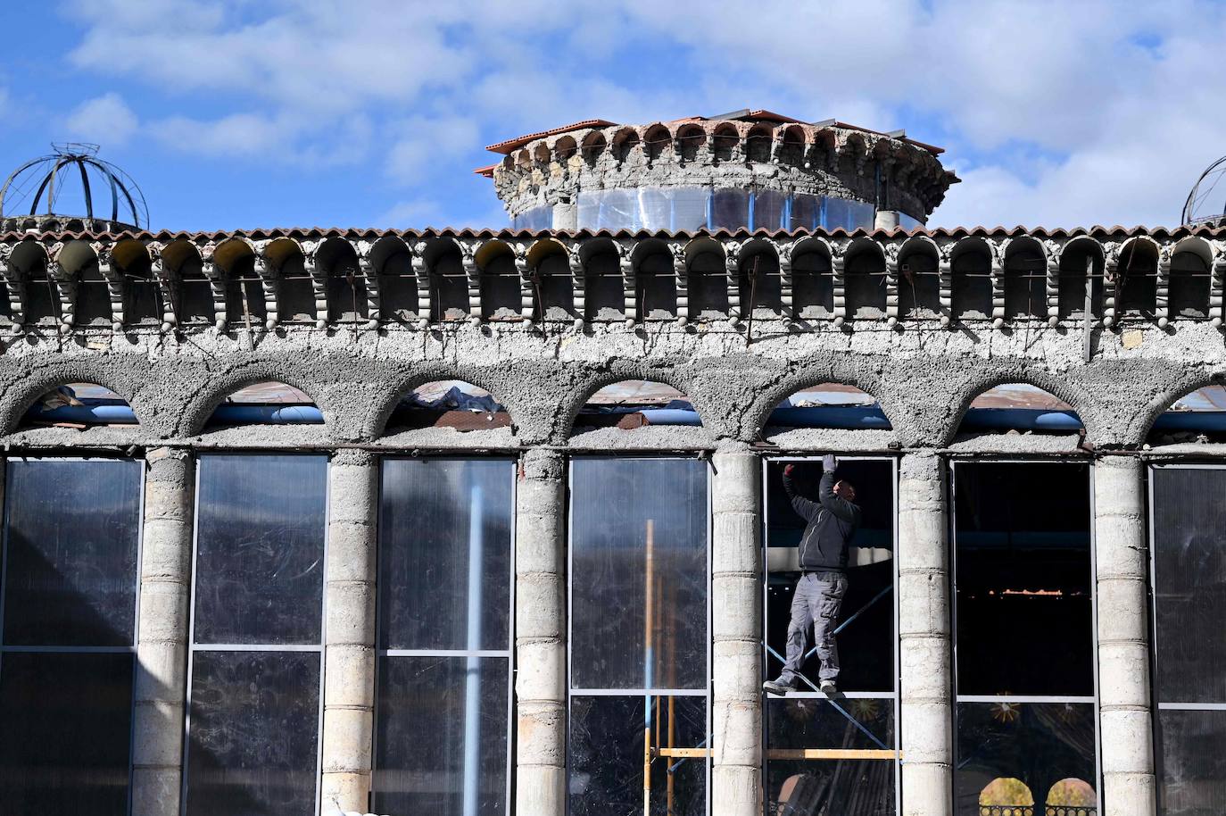 Fotos: La catedral que construyó piedra a piedra un agricultor