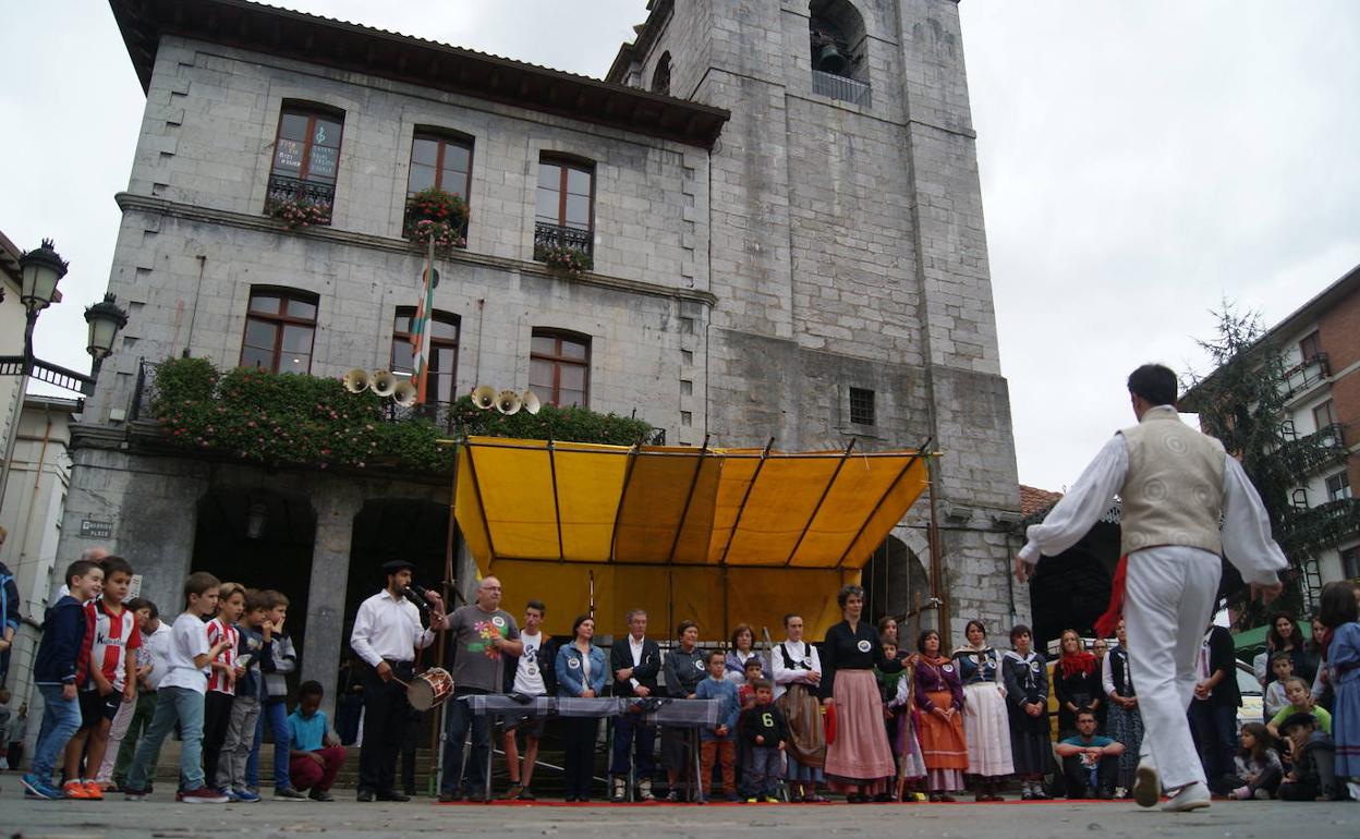 Llodio también acogerá este año la fiesta del euskera a pesar de la suspensión de la cita comarcal. 
