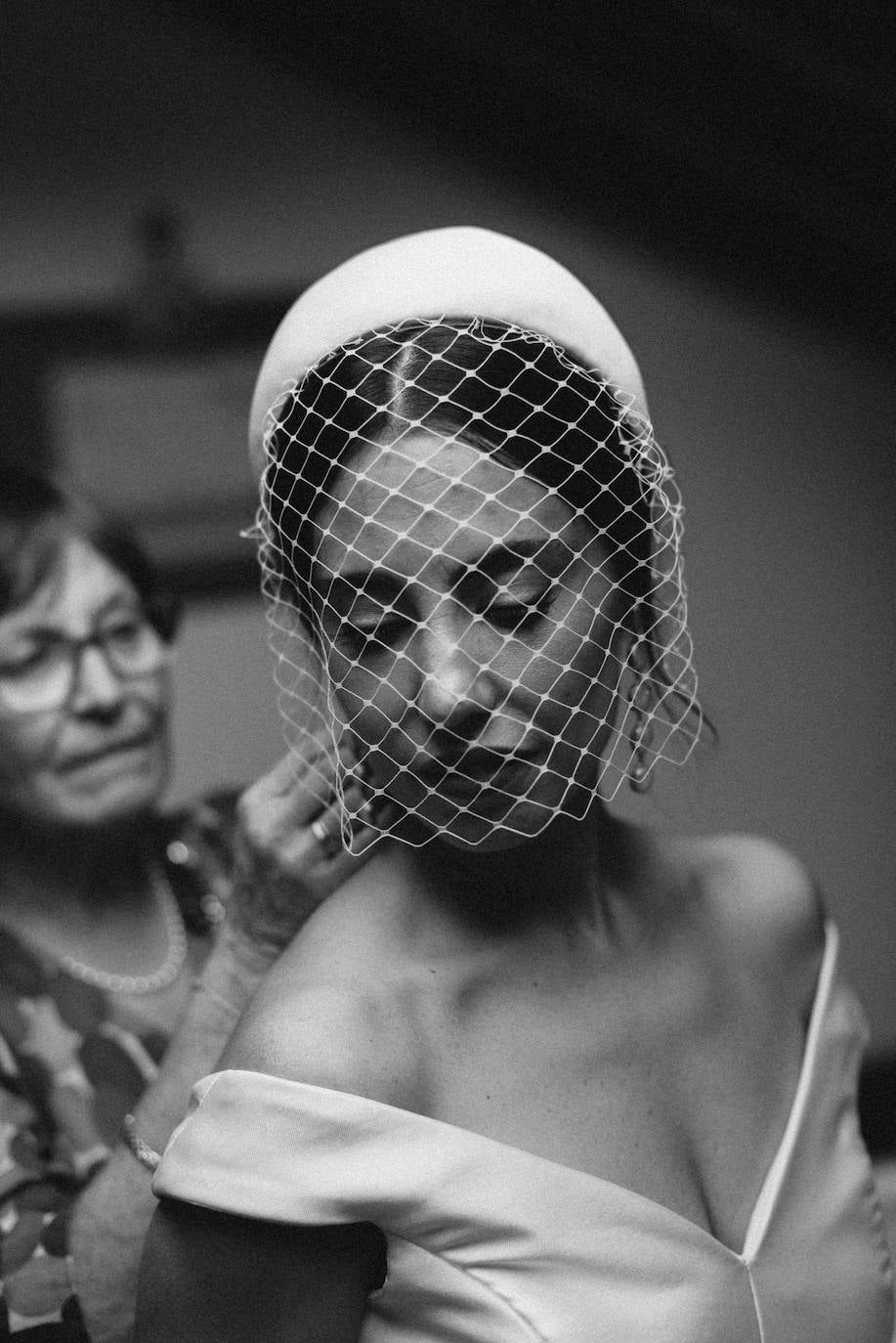 Fotos: Como Audrey Hepburn o Grace Kelly: Miren, la vizcaína que se casó con un vestido de novia inspirado en el Hollywood clásico